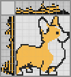 Japanese crossword &laquo;Corgi&raquo;