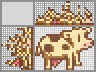 Japanese crossword &laquo;Cow (Stardew Valley)&raquo;
