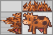 Japanese crossword &laquo;Cow (Stardew Valley)&raquo;