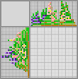 Japanese crossword &laquo;Basket of flowers&raquo;
