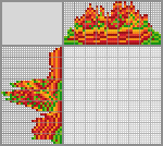 Japanese crossword «Basket of Tomatoes» Japanese crossword «Basket of Tomatoes»
