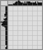 Japanese crossword &laquo;Cat&raquo;