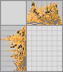 Japanese crossword &laquo;Cat&raquo;