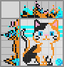 Japanese crossword &laquo;Cat&raquo;