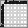 Japanese crossword «Cat on the window» Japanese crossword «Cat on the window»