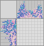 Japanese crossword &laquo;Cat in flower wreath&raquo;