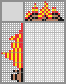 Japanese crossword «The fire» Japanese crossword «The fire»