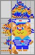 Japanese crossword &laquo;Cat sailor&raquo;