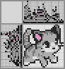 Japanese crossword &laquo;Kitten&raquo;