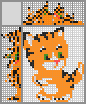 Japanese crossword &laquo;Kitten&raquo;