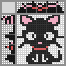 Japanese crossword &laquo;Kitty&raquo;