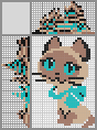 Japanese crossword &laquo;Kitten Gav&raquo;