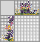 Japanese crossword «Cat with flowers» Japanese crossword «Cat with flowers»