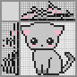 Japanese crossword «Kitten» Japanese crossword «Kitten»