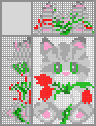 Japanese crossword &laquo;Kitty&raquo;