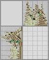 Japanese crossword &laquo;Kitten&raquo;