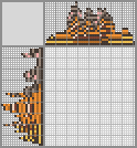 Japanese crossword «Kitten in a pumpkin» Japanese crossword «Kitten in a pumpkin»