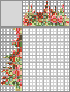 Japanese crossword &laquo;Red bird&raquo;