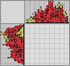 Japanese crossword &laquo;Red flowers&raquo;