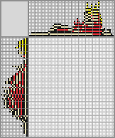 Japanese crossword «Red Robe» Japanese crossword «Red Robe»