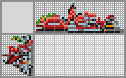 Japanese crossword &laquo;Red retro car&raquo;