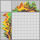 Japanese crossword &laquo;Western tanager&raquo;