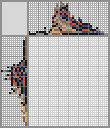 Japanese crossword &laquo;Red-Backed Fairywren&raquo;
