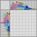 Japanese crossword «Lilac-Breasted Roller» Japanese crossword «Lilac-Breasted Roller»