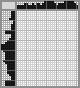Japanese crossword «Crusader» Japanese crossword «Crusader»