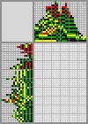 Japanese crossword &laquo;Crocodile&raquo;