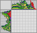 Japanese crossword «Crocodile with candy» Japanese crossword «Crocodile with candy»