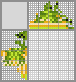 Japanese crossword &laquo;A baby crocodile&raquo;