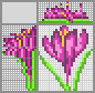 Japanese crossword &laquo;Crocus&raquo;