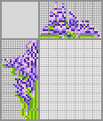Japanese crossword &laquo;Crocuses&raquo;