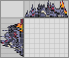 Japanese crossword &laquo;Tiny Shiny Charizard (Pokemon)&raquo;