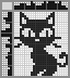 Japanese crossword &laquo;Kitten&raquo;