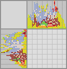 Japanese crossword «Kurochka-Ryaba» Japanese crossword «Kurochka-Ryaba»