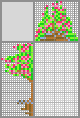 Japanese crossword &laquo;Bush&raquo;