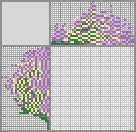 Japanese crossword &laquo;Lavender&raquo;