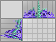 Japanese crossword &laquo;Lavender Moth&raquo;