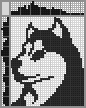Japanese crossword &laquo;Husky&raquo;