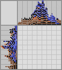 Japanese crossword &laquo;Azure Kingfisher&raquo;