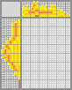 Japanese crossword &laquo;Candy Golden Cockerel&raquo;