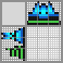 Japanese crossword &laquo;Ice flower (Mario)&raquo;