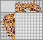 Japanese crossword «Leopard» Japanese crossword «Leopard»