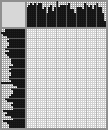 Japanese crossword «Leopard» Japanese crossword «Leopard»