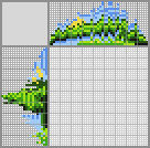 Japanese crossword «The forest is reflected in the lake» Japanese crossword «The forest is reflected in the lake»