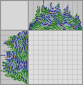 Japanese crossword &laquo;Forest violet&raquo;