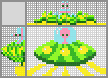 Japanese crossword &laquo;Flying saucer&raquo;