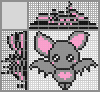 Japanese crossword &laquo;Flying mouse&raquo;